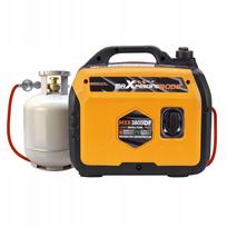 Nešiojamas vienfazis inverterinis generatorius MXR3800DF, dujinis/benzininis, 3500W