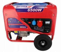 Elektros generatorius DEDRA DEGB7503K, 6,5 kW, 6000 W, keturtaktis