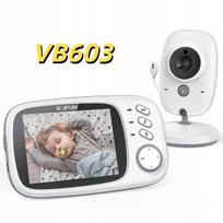 Vaizdo kūdikio stebėjimo kamera BABY MONITOR VB603, 3.2" LCD, naktinis režimas, 750mAh, VOX