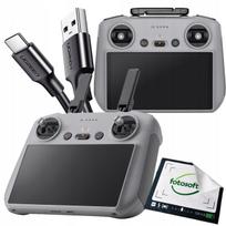 Valdymo pultas DJI RC 2 OEM su grūdintu stiklu ir USB-C–USB-A laidu