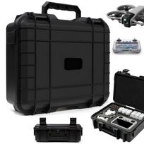 Kietas dėklas dronui DJI Mini 3/4 Pro, juodas, EVA, su užraktu