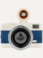 Plataus kampo fotoaparatas Fisheye No. 2 Rodeo Denim Lomography