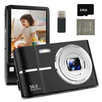 Skaitmeninis fotoaparatas 50 MP, 16x priartinimas, SD 64GB, 700 mAh