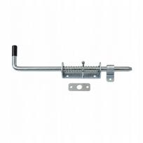 Vartų užraktas su spyruokle ZINC, 420 mm