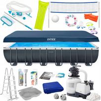Baseinas INTEX 26368, 732x366x132 cm, su filtru ir 22 priedais