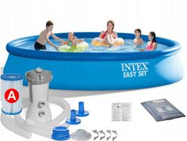 Pripučiamas sodo baseinas INTEX 457x84 cm 28158