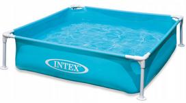 Vaikiškas karkasinis baseinas 122x122x31 cm Intex MINI 57173