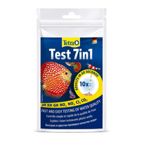 Vandens testas Tetra 7in1, KH/NO2/NO3/Cl2/CO2