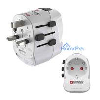 Hama 00223477 World Travel Pro Light USB-C USB-A PD 30W Travel AdapterUS-EU 6A 125-250V Bulk