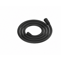 Juoda matinė silikoninė dušo žarna Sanycces Loop