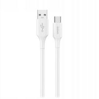 Dudao L2st Usb-a - Usb-c 6a 1.2m baltas įkrovimo laidas