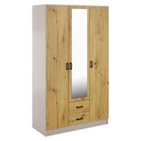 Spinta Mebelbos Kami 3d2s, 120x53,8x205,6 cm, ruda/smėlio spalvos