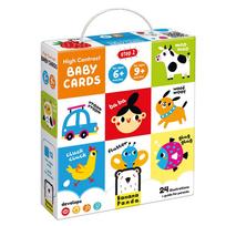 BANANAPANDA lavinamosios kortelės High Contrast Baby Cards, 76277