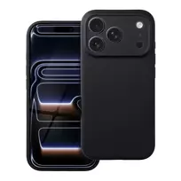 Forcell F-Protect Rubber Premium phone case with MagSafe support for iPhone 16e | iPhone 17e black