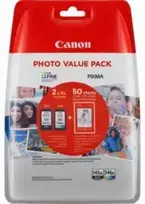CANON Ink cartridge PG-545XL / CL-546XL Colour Value Pack + Photo Paper 50 sheets