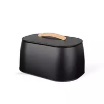 Duonos dėžutė MAESTRO MR-1675-BLACK Juoda