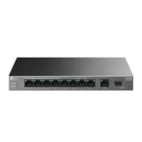 TP-Link LiteWave LS1210GP tinklo komutatorius Ne-valdomas Gigabit Ethernet (10/100/1000) Maitinimas per Eternetą (PoE) Juoda