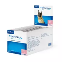 VIRBAC Effipro L (20-40 kg) - lašai nuo blusų ir erkių šunims – 24 vnt.