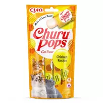 INABA Churu Pops Vištiena - skanėstas katėms - 4x15 g