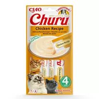 INABA Churu Vištiena - skanėstas katėms - 4x14 g