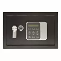 „Yale YSG/200/DB2“ laisvai pastatomas 8,6 l plieninis juodas seifas