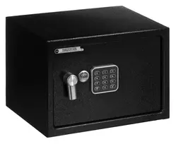 „Yale YSV/250/DB2“ laisvai pastatomas 16,3 l plieninis juodas seifas