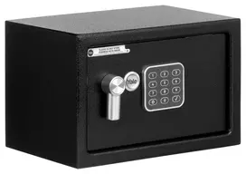 „Yale YSV/200/DB2“ laisvai pastatomas 8,6 l plieno seifas, juodas