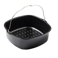 Metalinis stačiakampis indas gruzdintuvei PYREX AIR FRYER, 22 x 21 cm