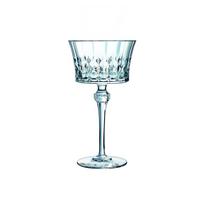 Krištolinės šampano taurės LADY DIAMOND, 230 ml, 4 vnt.