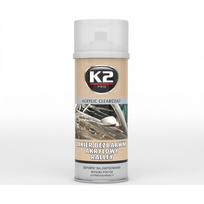 Skaidrus blizgus akrilinis lakas K2 Gloss, 400 ml