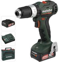 Metabo PowerMaxx BS 12 BL akumuliatorinis gręžtuvas-suktuvas, 2 × 2.0 Ah