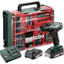 Metabo BS 18 Set akumuliatorinis gręžtuvas-suktuvas, 2 × 2 Ah