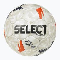 Rankinio kamuolys SELECT Ultimate EHF European League V26 Replica rozmiar 1 white/black/orange