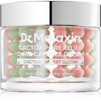Dr. Melaxin Cactox Pore Relief Dual Capsule Cream drėkinamasis kremas odą glotninančio ir poras sutraukiančio poveikio 65 g