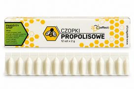 Rektalinės propolio žvakutės STOP su karčiųjų žolelių ekstraktais, 12 vnt.