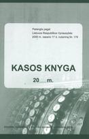 Kasos knyga, vertikali, per periodą, A5, 2x31 lapų