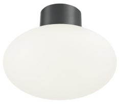 Ideal Lux - Lauko lubinis šviestuvas CLIO 1xE27/42W/230V IP44 antracitas