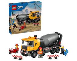 Lego 60478 City Set Concrete mixer 7+ 371Pcs