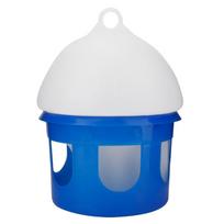 Large Capacity Pigeon Feeder ABS Bird Water Dispenser Stable Bird Water Feeder  Indoor Use 2L blue