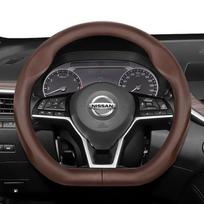 For Nissan D-Shaped Steering Wheel Cover Ultra-Thin Micro Fiber Leather Sylphy Sentra Altima Teana Qashqai Xtrail Kicks Rogue black