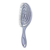 Flexible Styling Comb Hairdressing Soft Pins Massage Comb Hair Brush Hair Combs Wet and Dry šviesiai mėlyna spalva