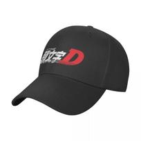 Initial D AE Tofu Shop Anime Baseball Cap Fishing Hat Hat Baseball Cap Cute Designer Hat Women Mens black