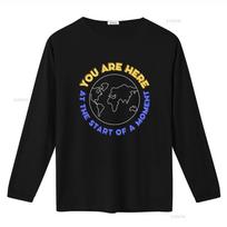Come From Away t shirt You Are Here Musical Theatre inspired vintage Washed homme fashion Casual Soft Unisex Stylish XL blue