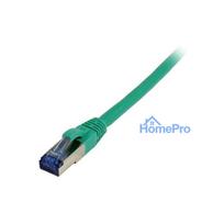 Synergy21 patch cable RJ45, CAT6A 500Mhz, 3m, green, S-STP(S / FTP), TPE / LSZH(Superflex), AWG26,
