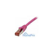 Synergy21 Patchkabel RJ45, CAT6 250Mhz, 5m magenta, S-STP(S / FTP), TPE / LSZH(Superflex)