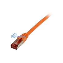 Synergy21 Patchkabel RJ45, CAT6 250Mhz, 3m orange, S-STP(S / FTP), TPE / LSZH(Superflex)
