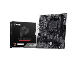 MSI PRO A520M-S pagrindinė plokštė