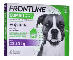 Frontline Combo Spot-on L - lašai nuo parazitų šunims - 3 x 2,68 ml