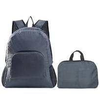 Portable Daypack Unisex Camping Outdoor Hiking Waterproof Bag Portable Daypack Foldable Travel Backpack Rucksack Waterproof Bag gray