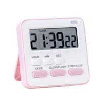 Adjustable LCD Display Desktop Egg Timer Digital Timer Stopwatch Kitchen Timer Electronic Alarm Clock